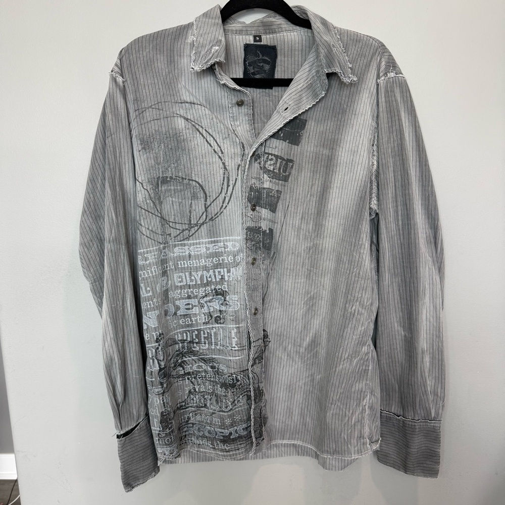 Black‎ Hearts Brigade Size Small Button up